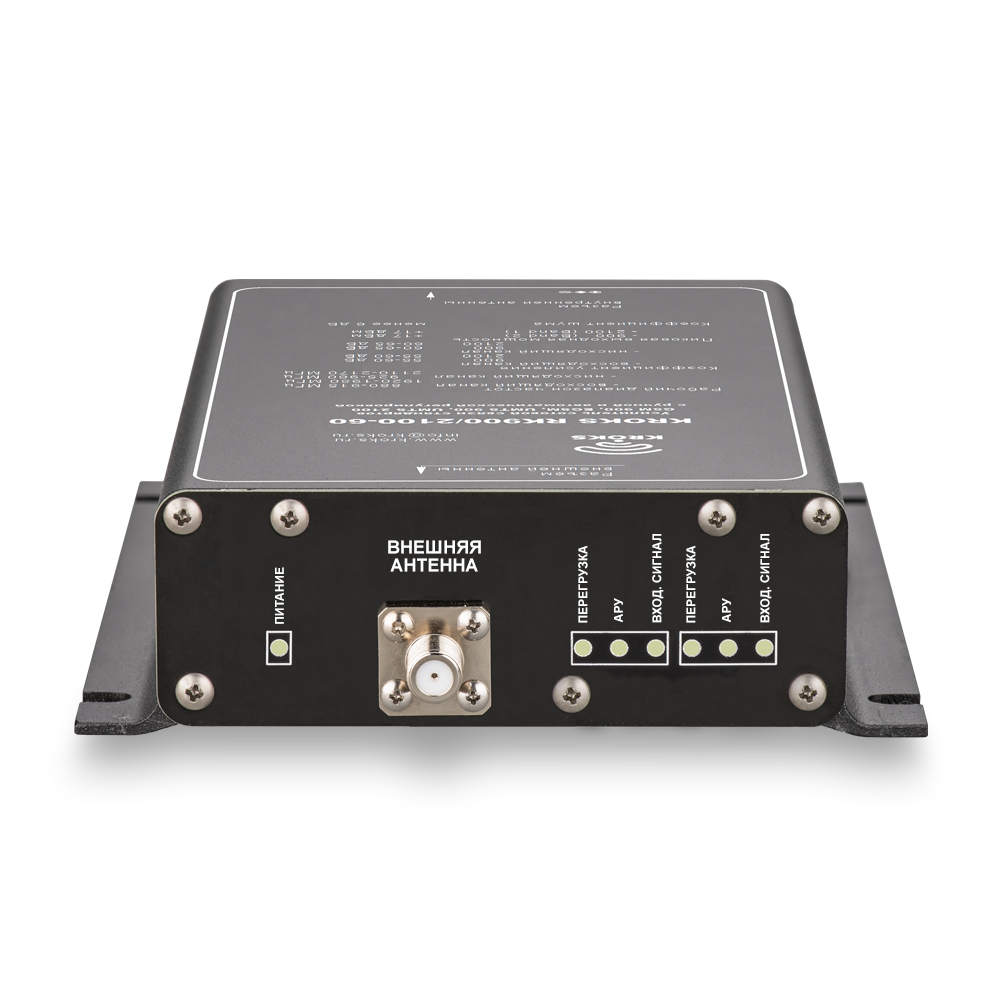 Двухдиапазонный репитер GSM900 и 3G сигнала 60дБ KROKS RK900/2100-60