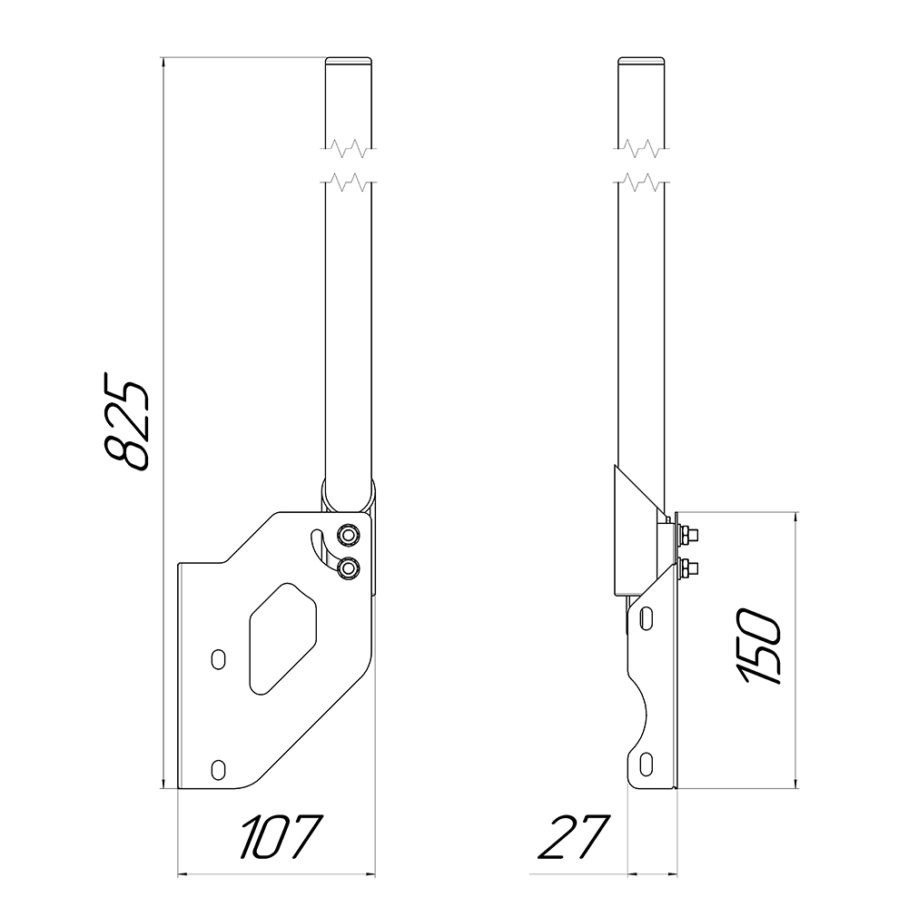 Всенаправленная (круговая) 10 дБи 4G/WiFi антенна KC10-2300/2700 Белая