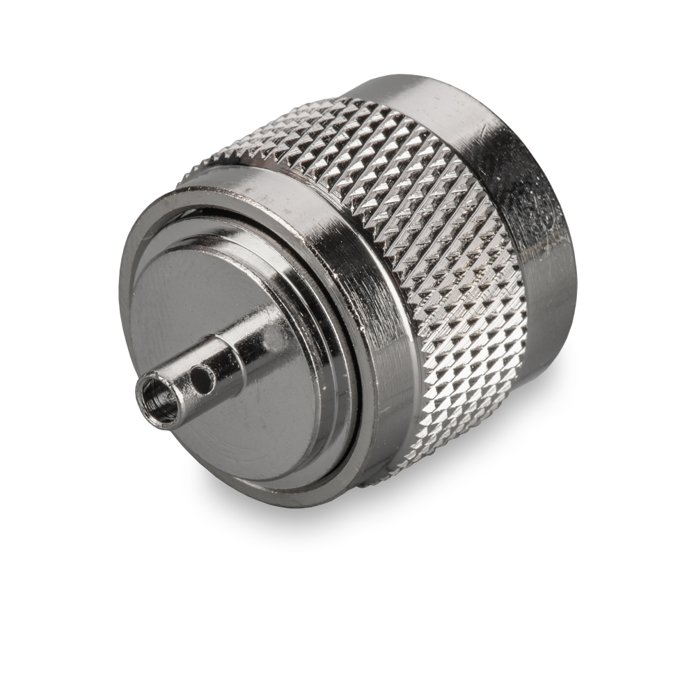 Разъем N(male) на кабель RG-405 (0.086") под пайку