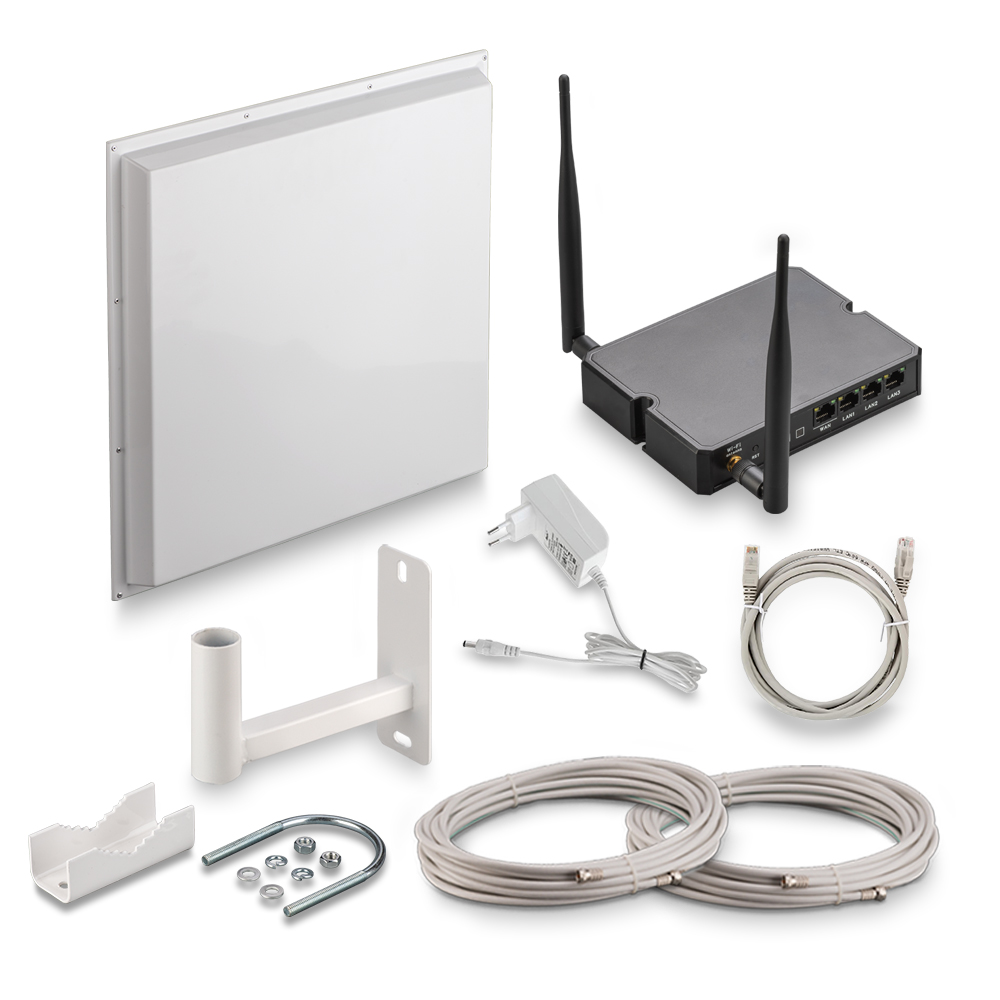 Kroks KSS20-3G/4G-MR cat4 - комплект для 4G интернета 