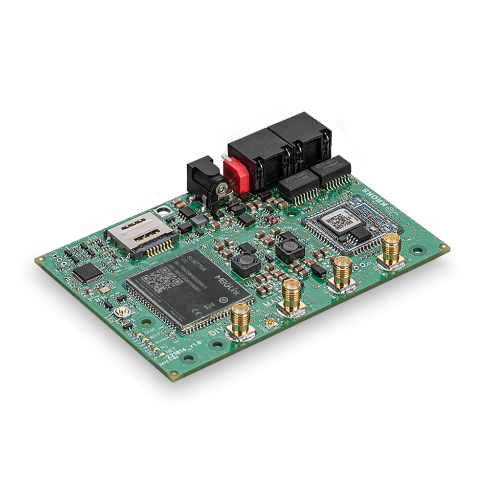 Роутер Kroks Rt-Brd RSIM m4 с модемом LTE cat.4 и поддержкой SIM-инжектора