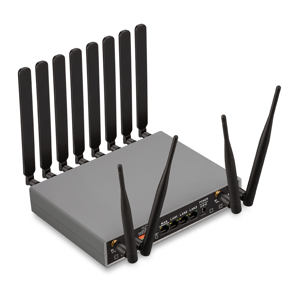 Kroks Rt-Cse 4M m6-G гигабитный роутер с четырьмя встроенными 4G модемами LTE Cat.6