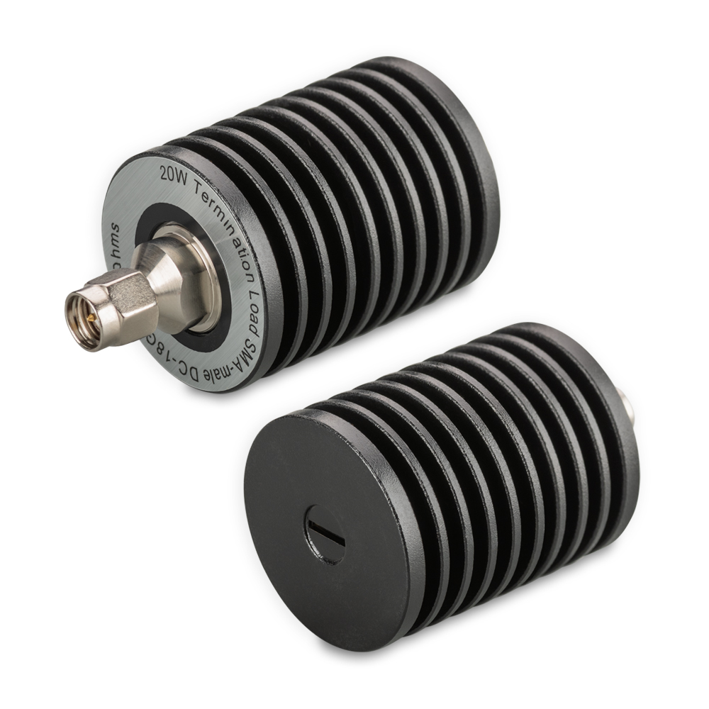 Нагрузка согласованная SMA(male) до 18 ГГц, до 20 Вт TWTSL-20-18G