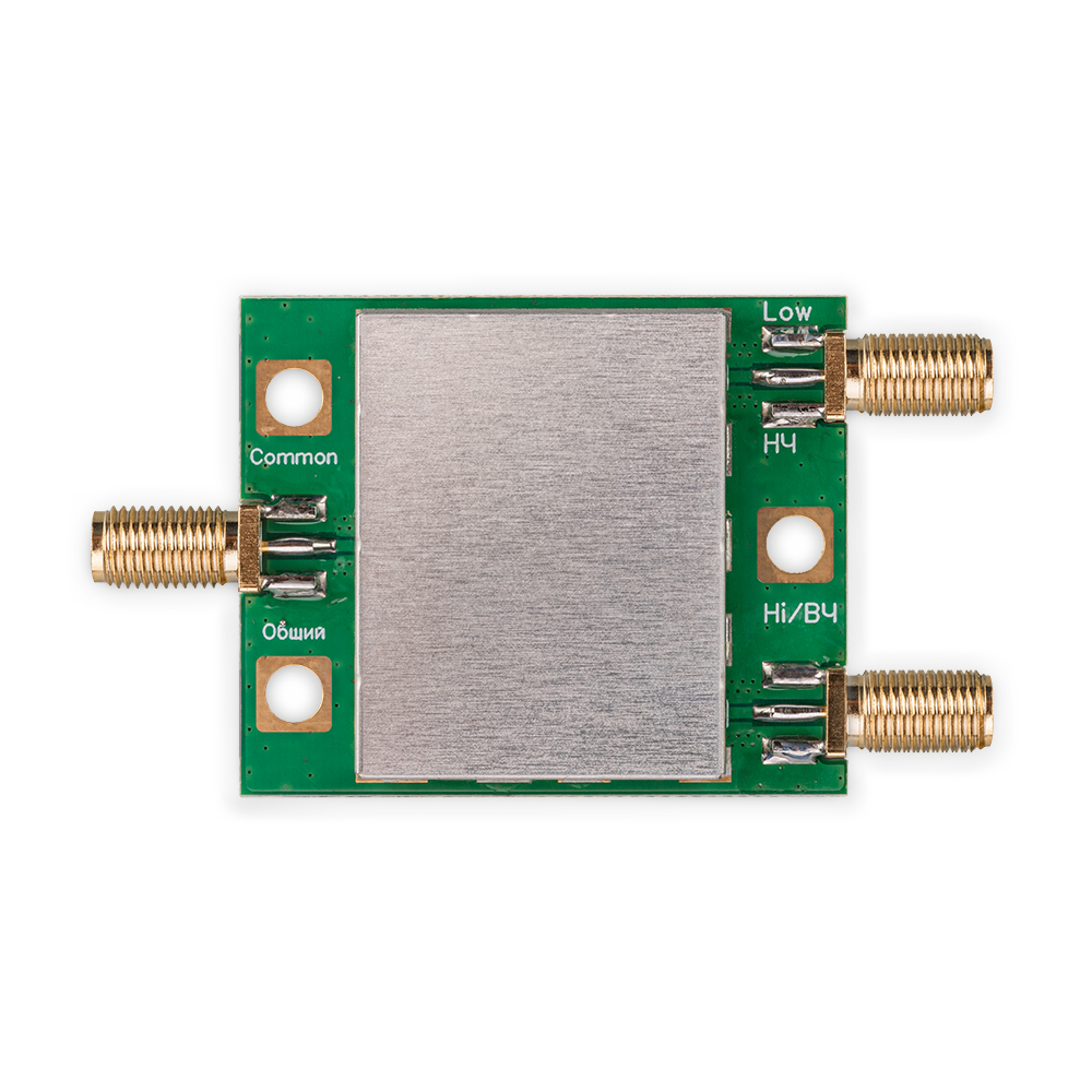 Комбайнер (диплексер) 0-3300, 3400-7000 МГц PD-0/33-34/70