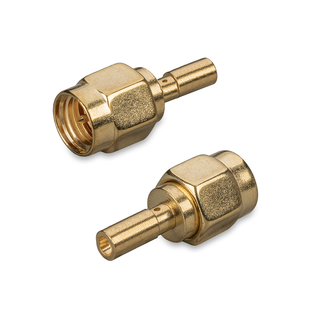 Разъем SMA (male) под пайку на кабель RG-405 до 18 ГГц, rev.T