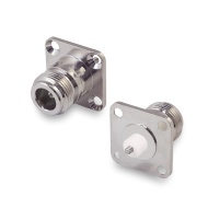 Разъем N(female) фланцевый, до 12 ГГц, rev.Y