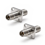 Переходник 2.92mm(female) - 2.92mm(female), фланцевый, до 40 ГГц, rev.Y