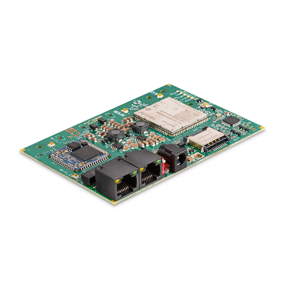 Роутер Kroks Rt-Brd RSIM m4 с модемом LTE cat.4 и поддержкой SIM-инжектора