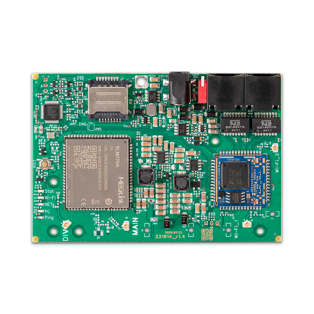 Роутер Kroks Rt-Brd RSIM m4 с модемом LTE cat.4 и поддержкой SIM-инжектора