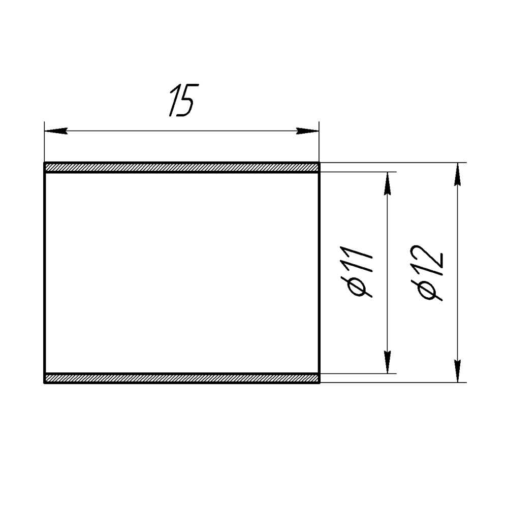 Обжимное кольцо для разъемов на кабели RG-213, LMR-400, RG-8, 8D-FB